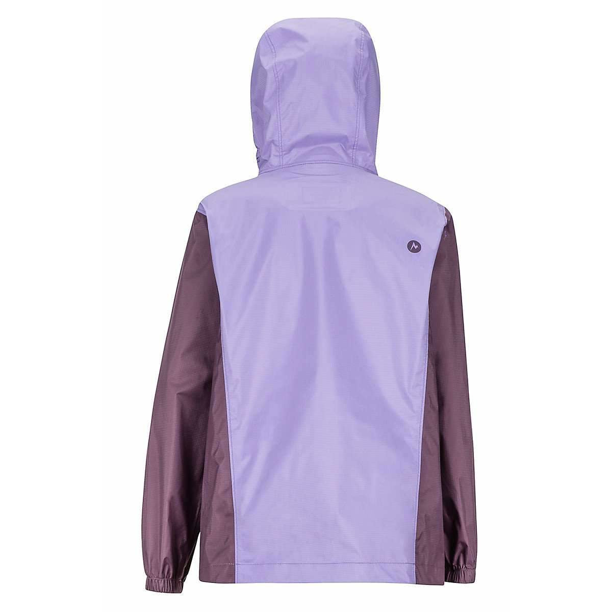 Marmot PreCip Eco Jacket Girls XS Paisley Purple Vintage Violet