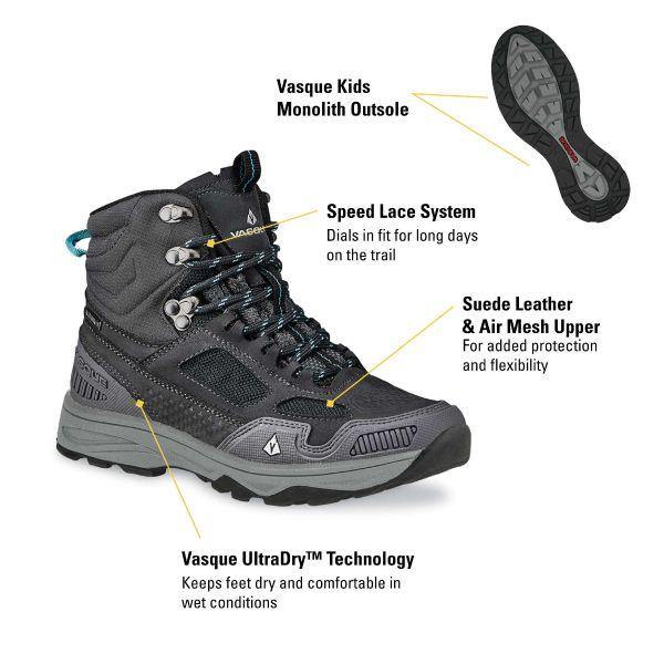 Vasque kids shoes hotsell