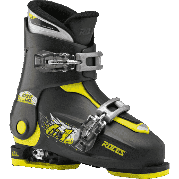 K2 Mindbender Team Jr Ski Boots 22.5 Yellow Black