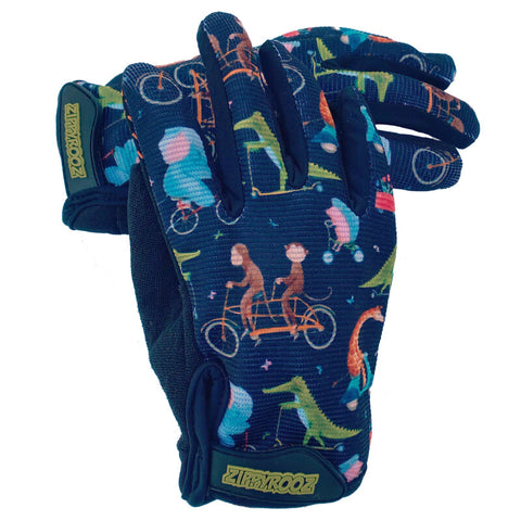 ZippyRooz Animals Full Finger Kids Biking Gloves